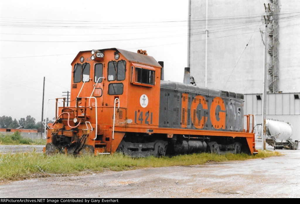 ICG SW14 #1421 - Illinois Central Gulf